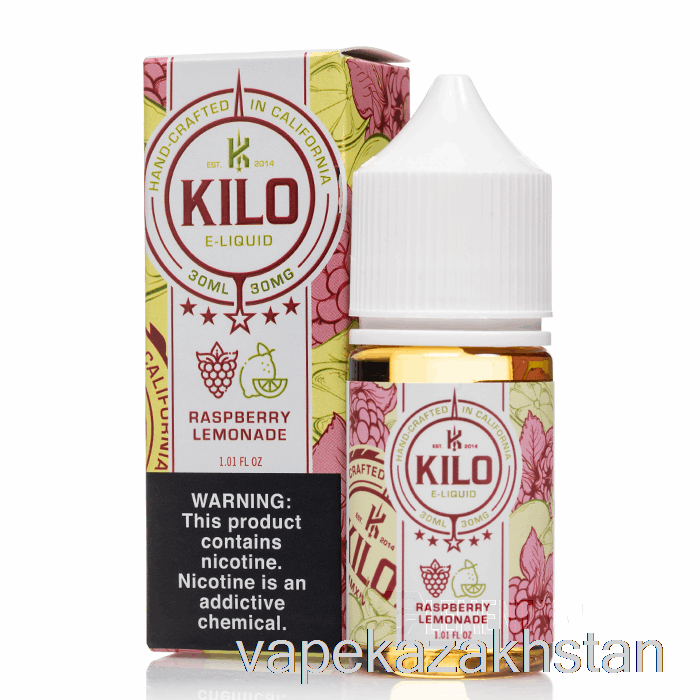 Vape Kazakhstan Raspberry Lemonade - Kilo Revival Salts - 30mL 30mg